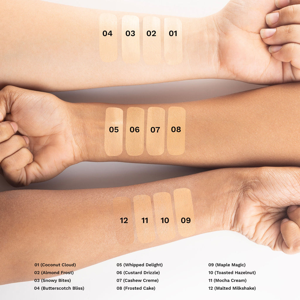 PAC Studio Spotlight Liquid Foundation - 12 Malted Milkshake | Grocsy