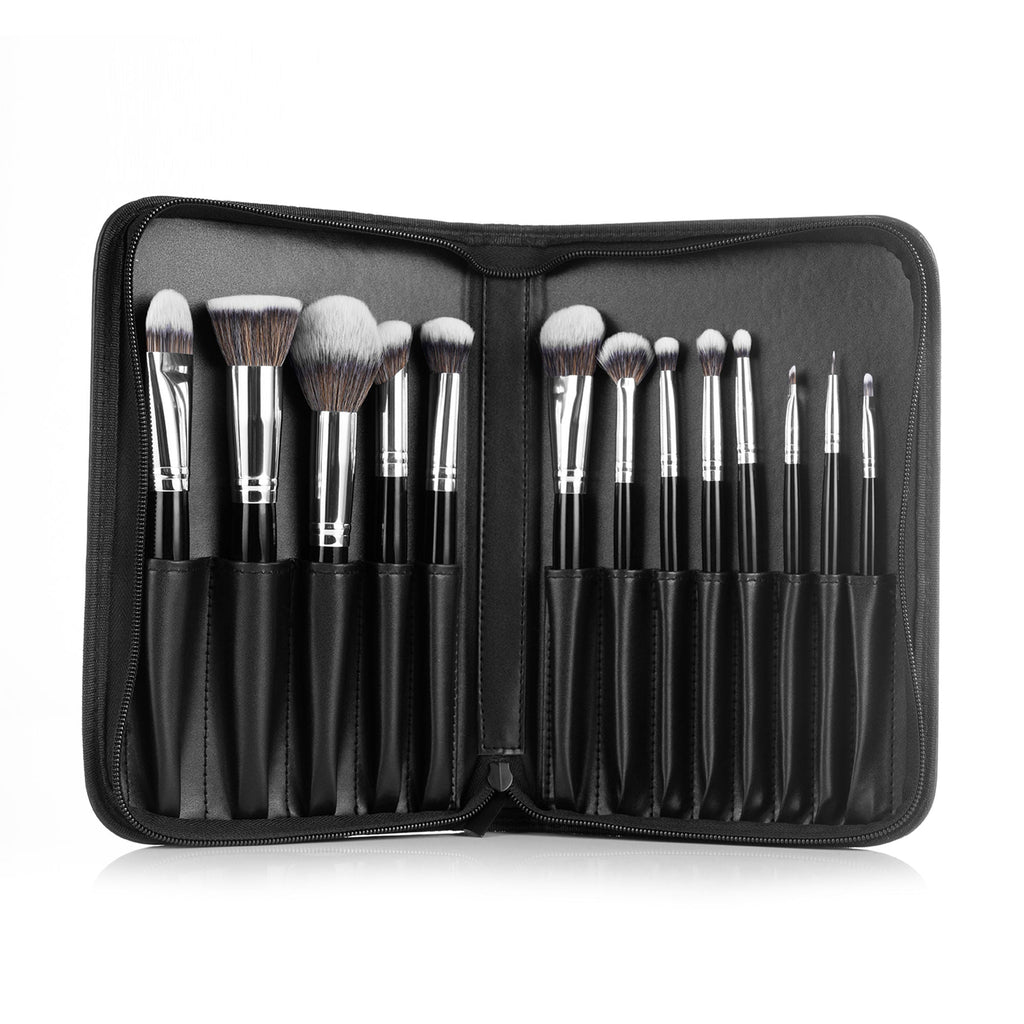 PAC Studio Synthetic Series - Cruelty Free Soft Synthetic Fibres, Brush Organizer, Seamless Application | Grocsy