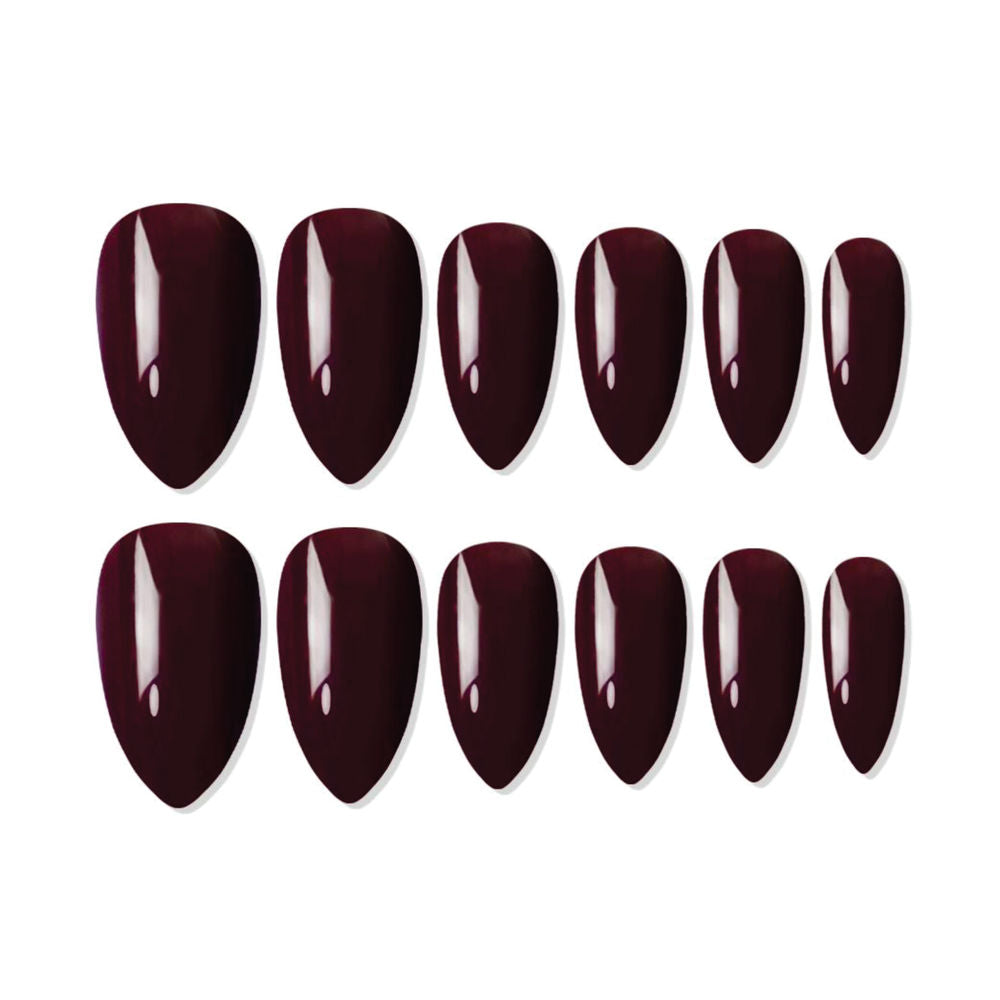 Shills Professional Reusable Press On Nails Almond - SPN609 | Grocsy