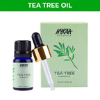 Nykaa Naturals Tea Tree Essential Oil For Acne & Hair Fall Control Solution - 100% Natural | Grocsy