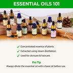 Nykaa Naturals Tea Tree Essential Oil For Acne & Hair Fall Control Solution - 100% Natural | Grocsy