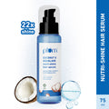 Plum Coconut & Squalane Nutri-Shine Hair Serum For Smooth- Shiny Hair | Grocsy