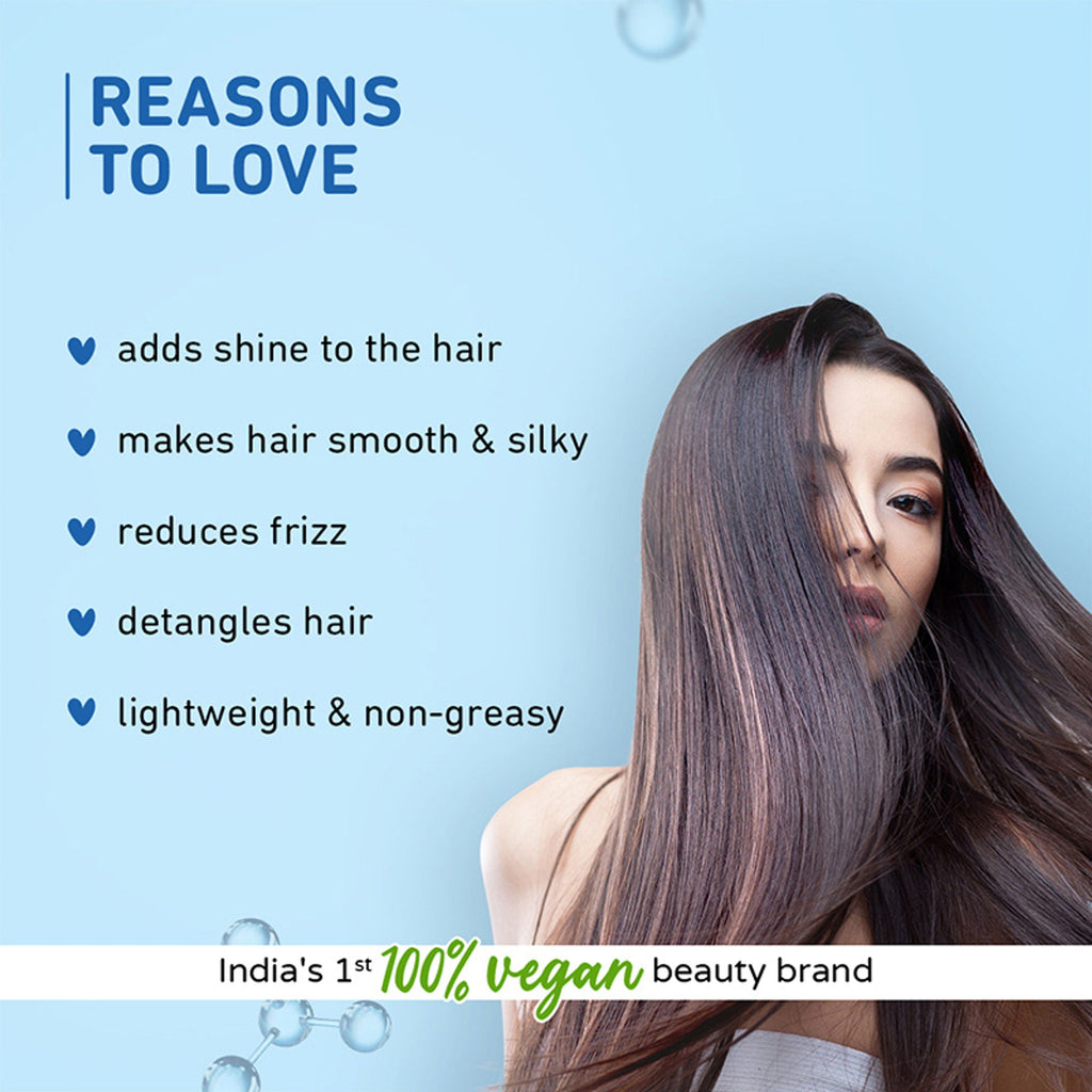 Plum Coconut & Squalane Nutri-Shine Hair Serum For Smooth- Shiny Hair | Grocsy
