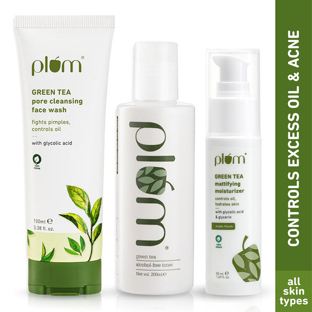 Plum Green Tea Daily C-T-M Kit | Grocsy