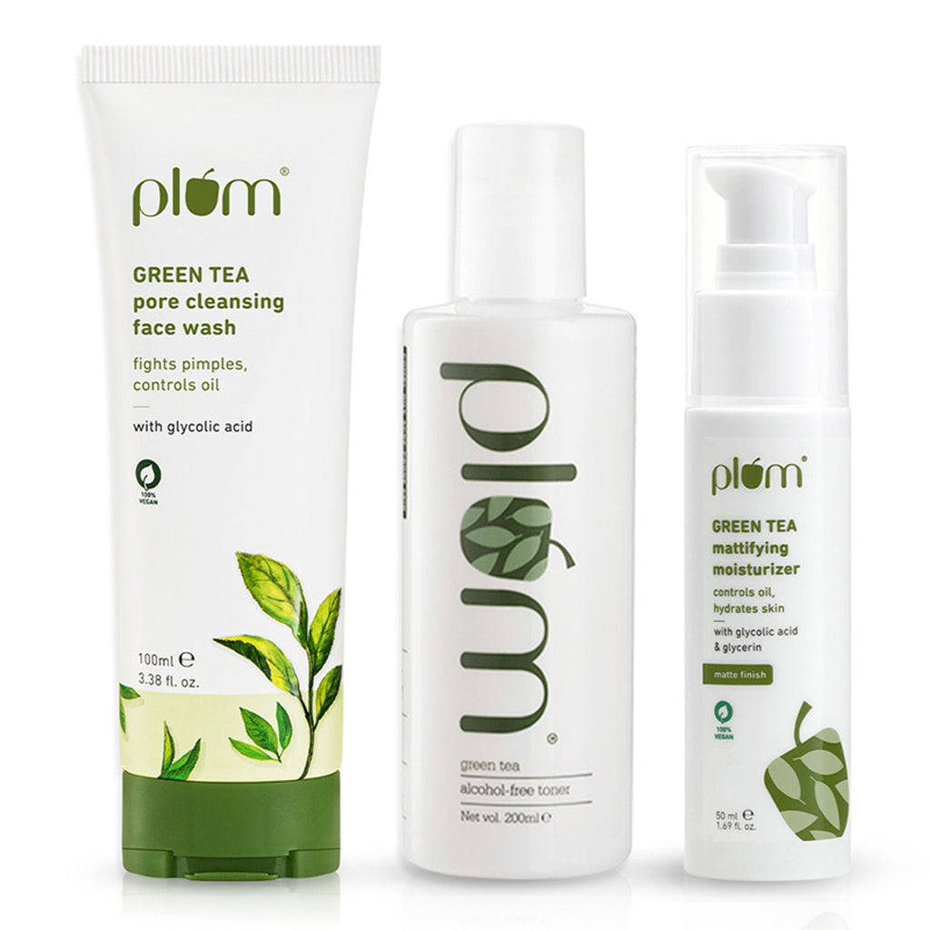 Plum Green Tea Daily C-T-M Kit | Grocsy