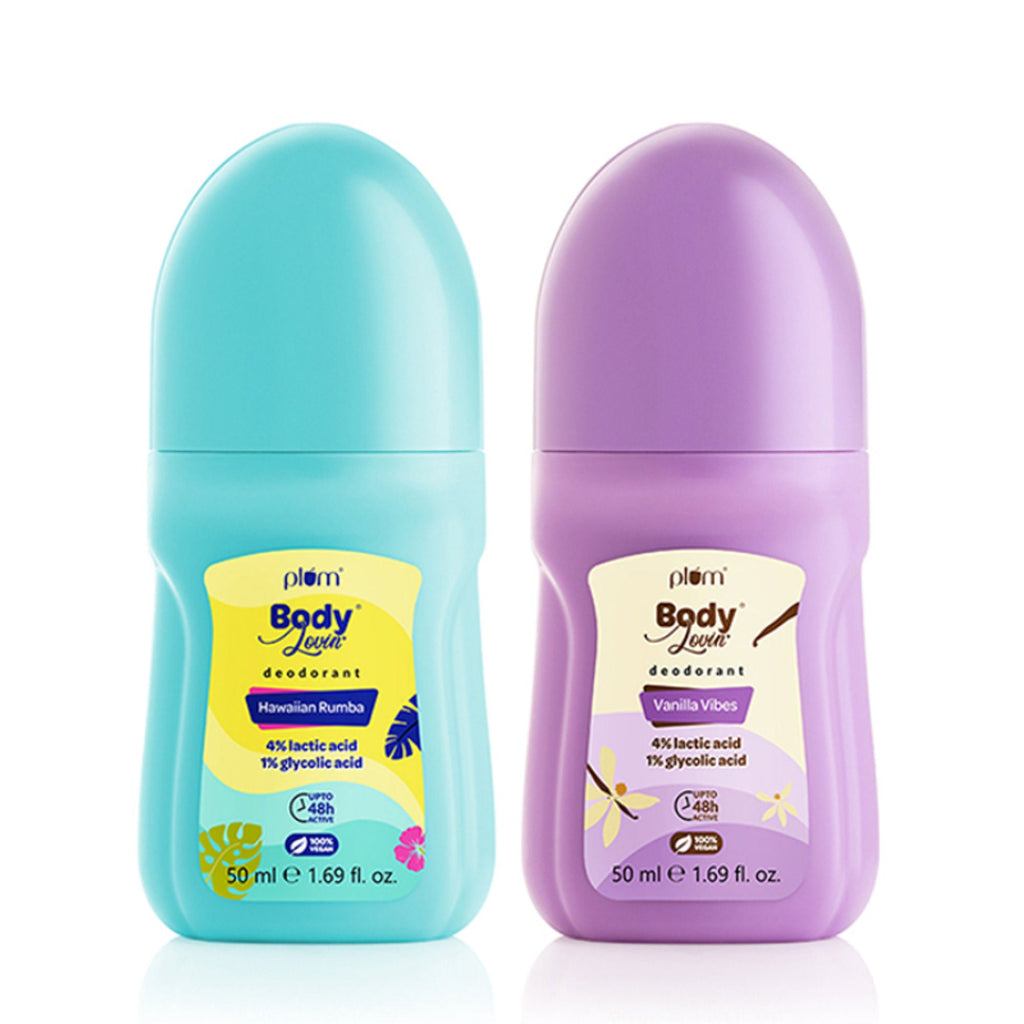 Plum BodyLovin' Beaches & Bakeries Deodrant Roll-On Duo | Grocsy