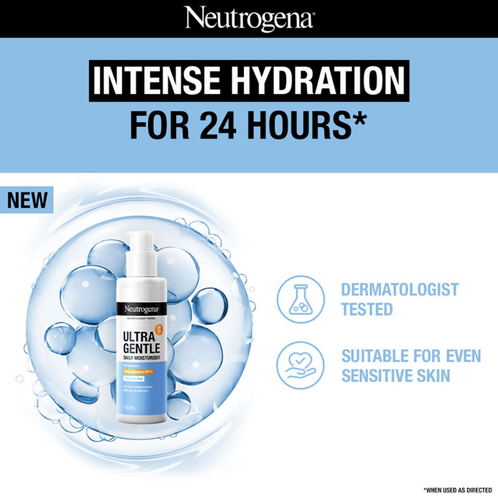 Neutrogena Ultra Gentle Daily Face Moisturizer With SPF 15 | Grocsy