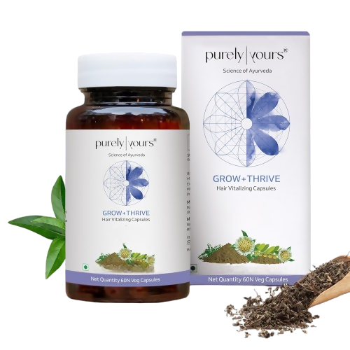 Purely Yours Grow + Thrive Hair Vitalizing Capsules | Grocsy