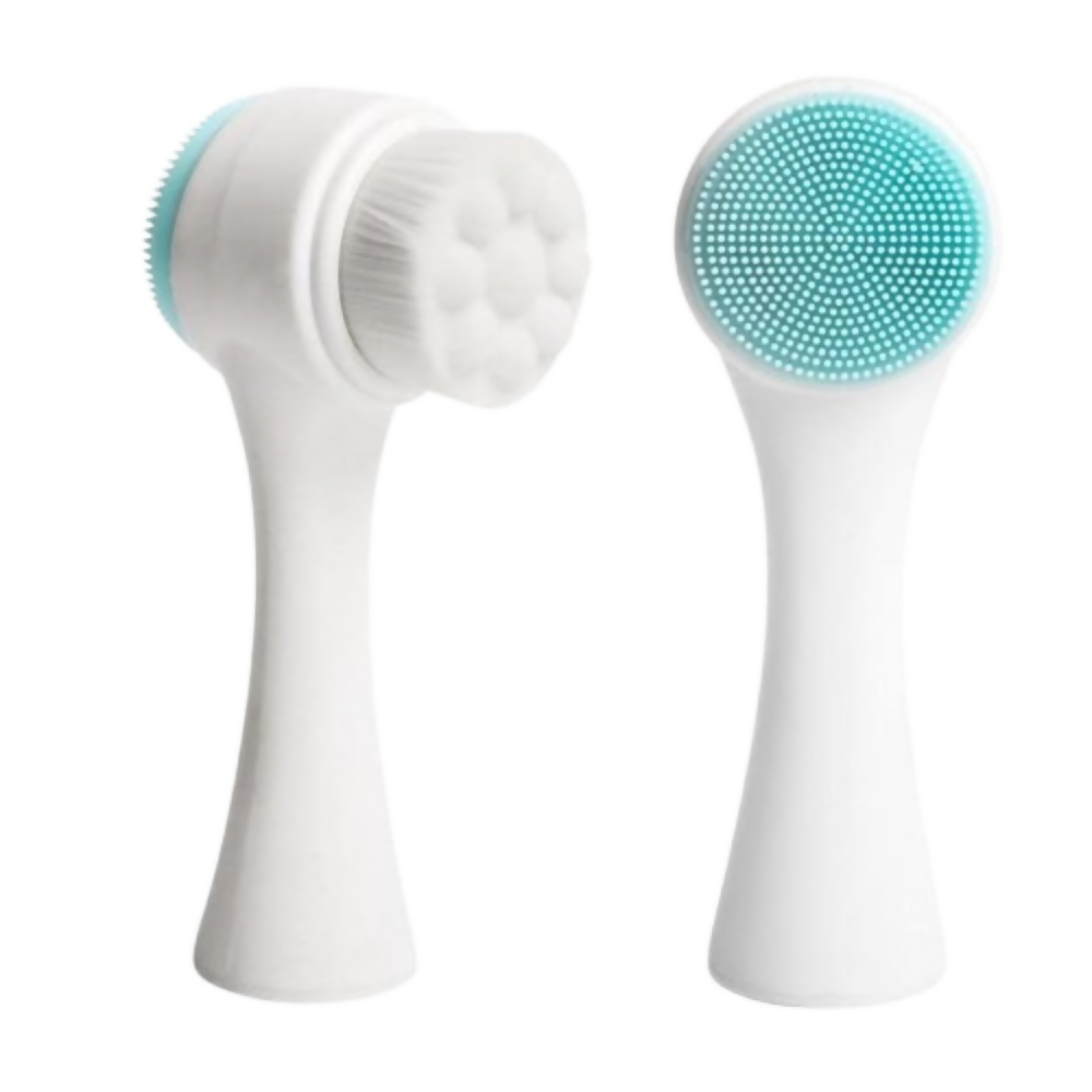 Bronson Professional 2 in 1 Silicone Facial Cleanser Brush Pore Exfoliation Massager | Grocsy