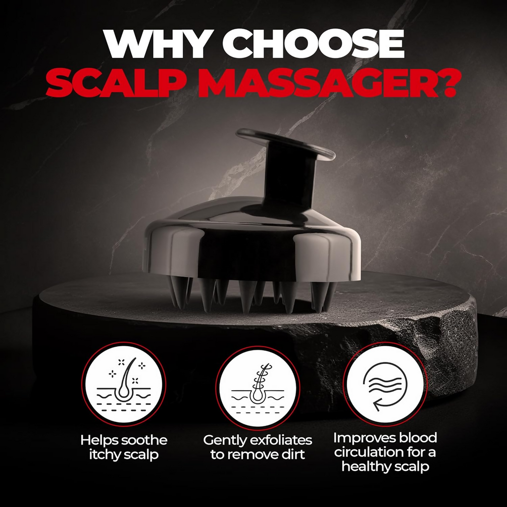 Beardo Scalp Massager | Grocsy