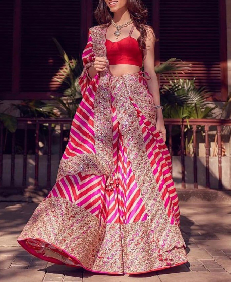 Lehenga Mart Glamorous Designer Lehenga Choli for Bridal and Bridesmaids Wedding Wear Choli | Grocsy