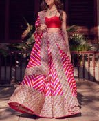 Lehenga Mart Glamorous Designer Lehenga Choli for Bridal and Bridesmaids Wedding Wear Choli | Grocsy