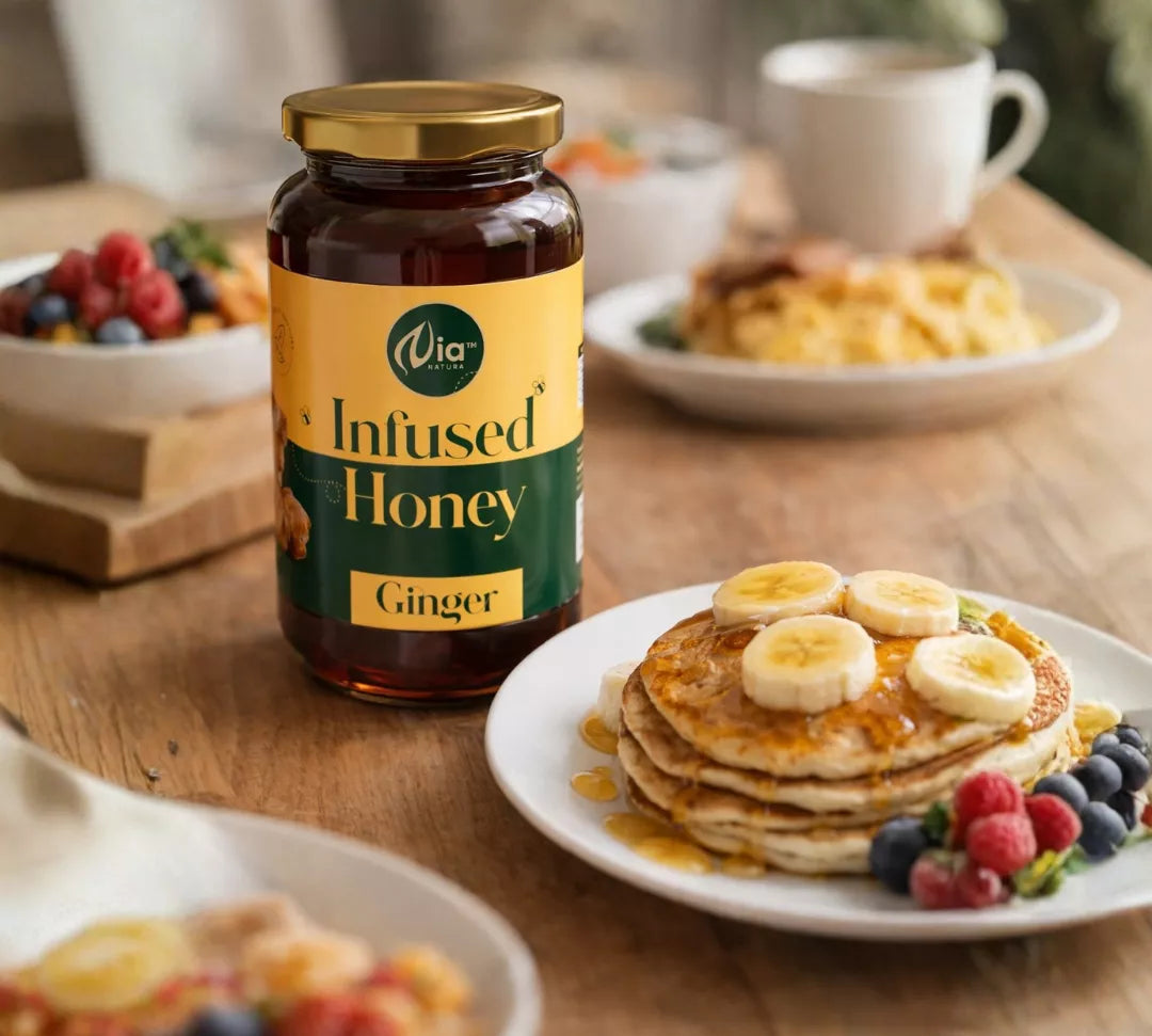 Nia Natura Infused Ginger Honey | Grocsy
