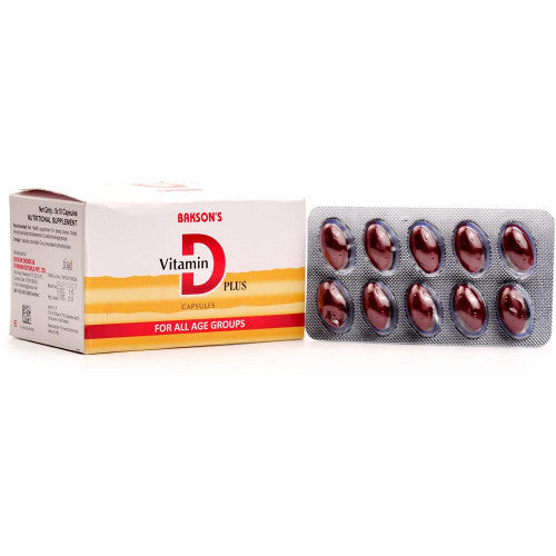 Bakson's Vitamin D Plus Tablets | Grocsy