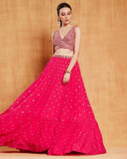 Lehenga Mart Glamorous Designer Lehenga Choli for Bridal and Bridesmaids Wedding Wear Choli | Grocsy