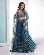Lehenga Mart Designer Bollywood Style Wedding Wear Lehenga Choli | Grocsy