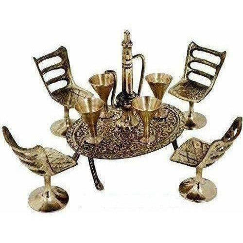 Unique Design Dining Table Chair Maharaja Set | Grocsy
