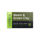Ustraa Neem & Green Clay Soap For Men | Grocsy
