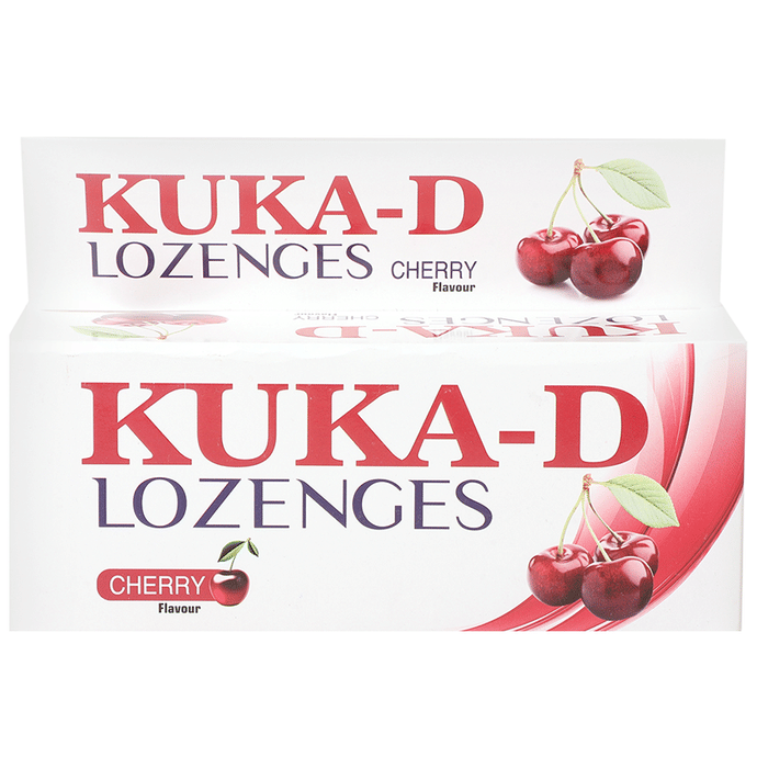 Multani Kuka-D Cough Lozenges Cherry | Grocsy