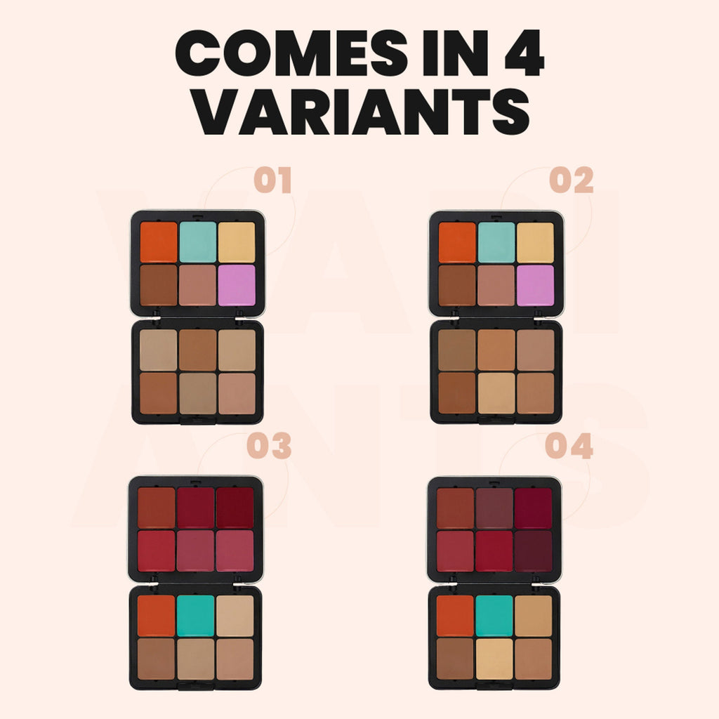 MARS Cosmetics Cover Rangers Concealer Palette - 1 | Grocsy