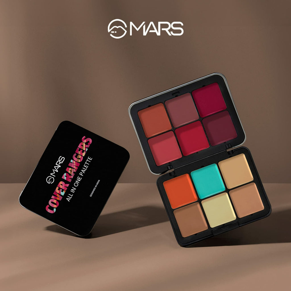MARS Cosmetics Cover Rangers Concealer Palette - 3 | Grocsy