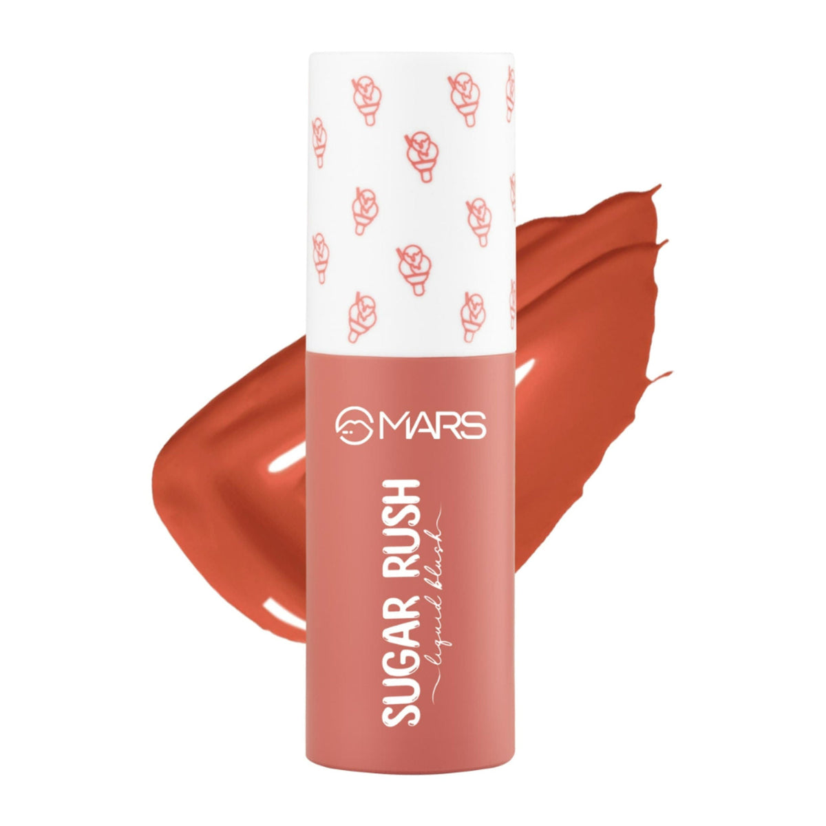 MARS Cosmetics Sugar Rush Liquid Blush - 02-Coral Sorbet | Grocsy