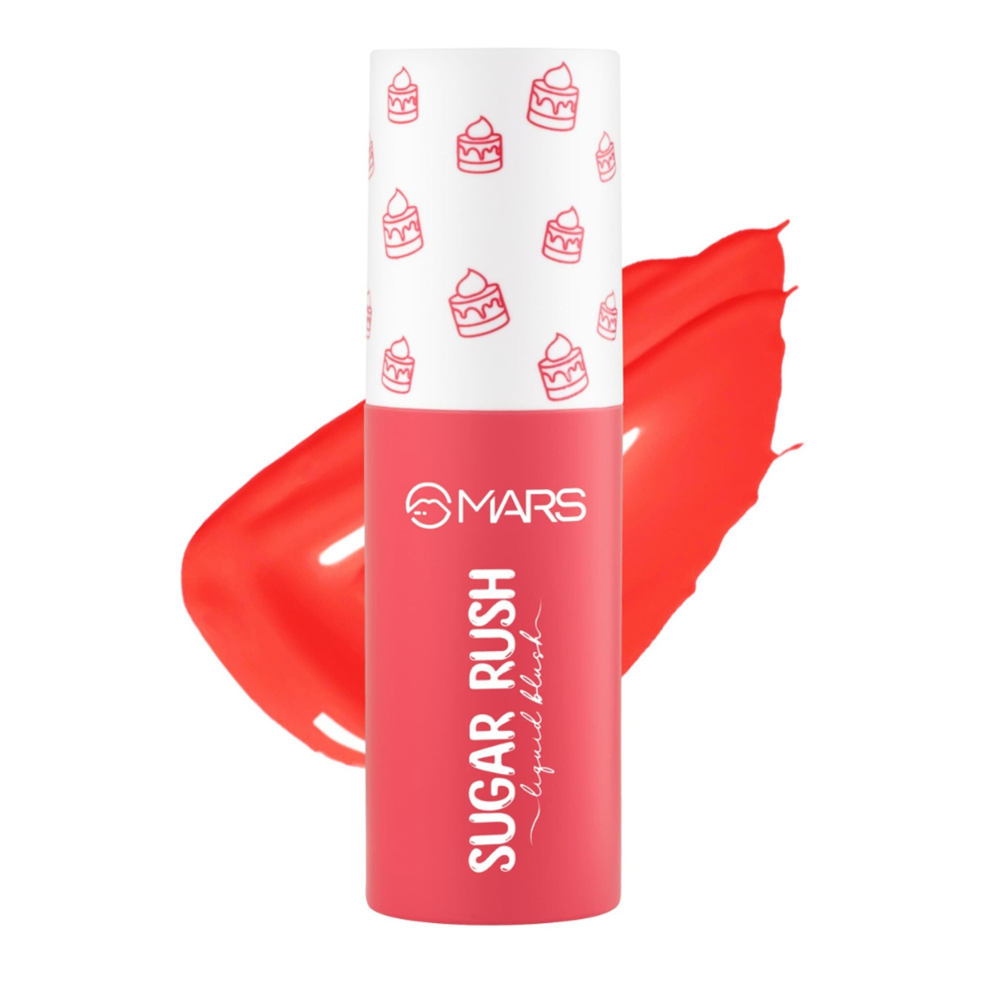 MARS Cosmetics Sugar Rush Liquid Blush - 04-Rose Slush | Grocsy