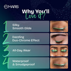 MARS Cosmetics Northern Lights In A Pencil Eyeliner - 04-Siberian Spectrum | Grocsy