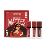 MARS Cosmetics Queen Of Mattes Reds & Maroons Liquid Lipsticks - Reds Maroons | Grocsy
