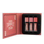 MARS Cosmetics Queen Of Mattes Reds & Maroons Liquid Lipsticks - Peaches Nude | Grocsy