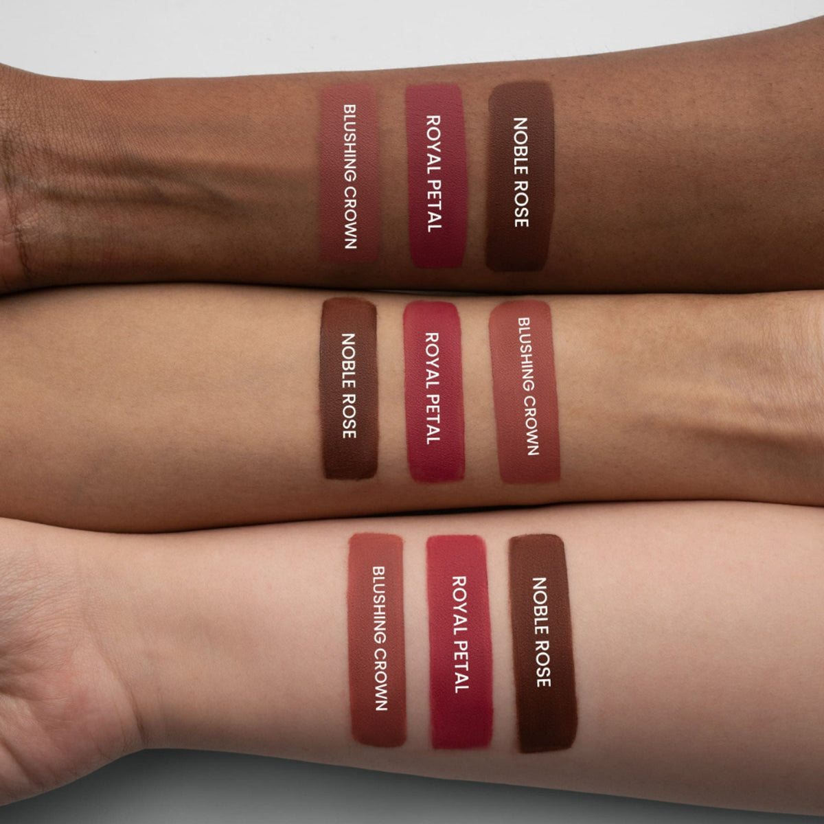 MARS Cosmetics Queen Of Mattes Reds & Maroons Liquid Lipsticks - Blushed Nudes | Grocsy