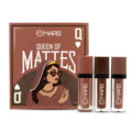MARS Cosmetics Queen Of Mattes Reds & Maroons Liquid Lipsticks - Browns | Grocsy
