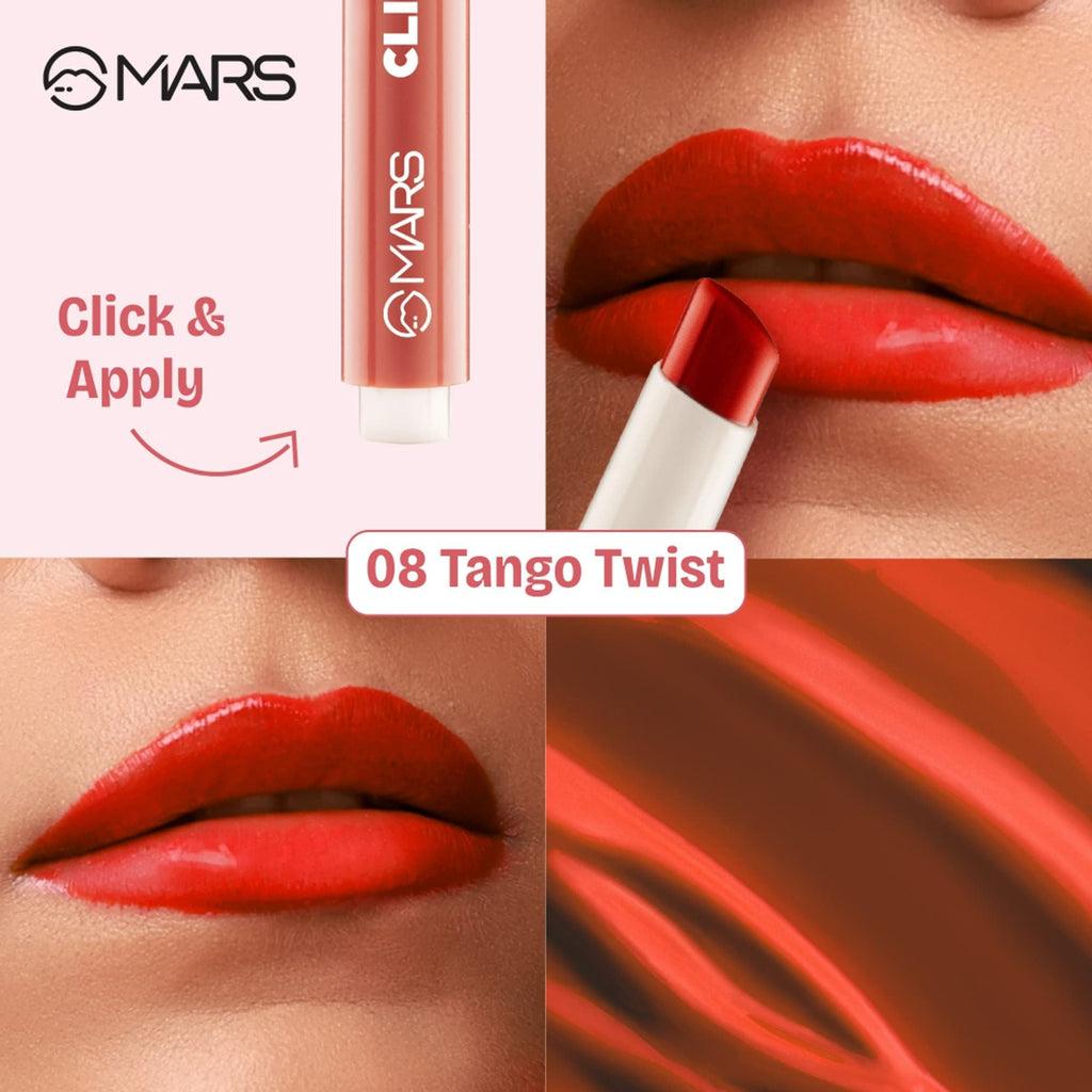 MARS Cosmetics Click Stix Gloss Lip Balm - 08-tango Twist | Grocsy