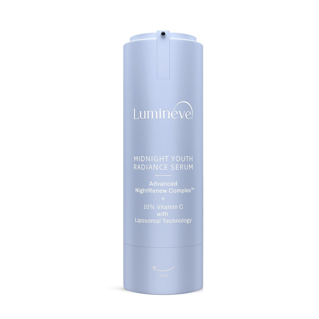 Lumineve 10% Vitamin C Face Serum for Bright, Even-Toned Skin with Advanced NightRenew Complex | Grocsy