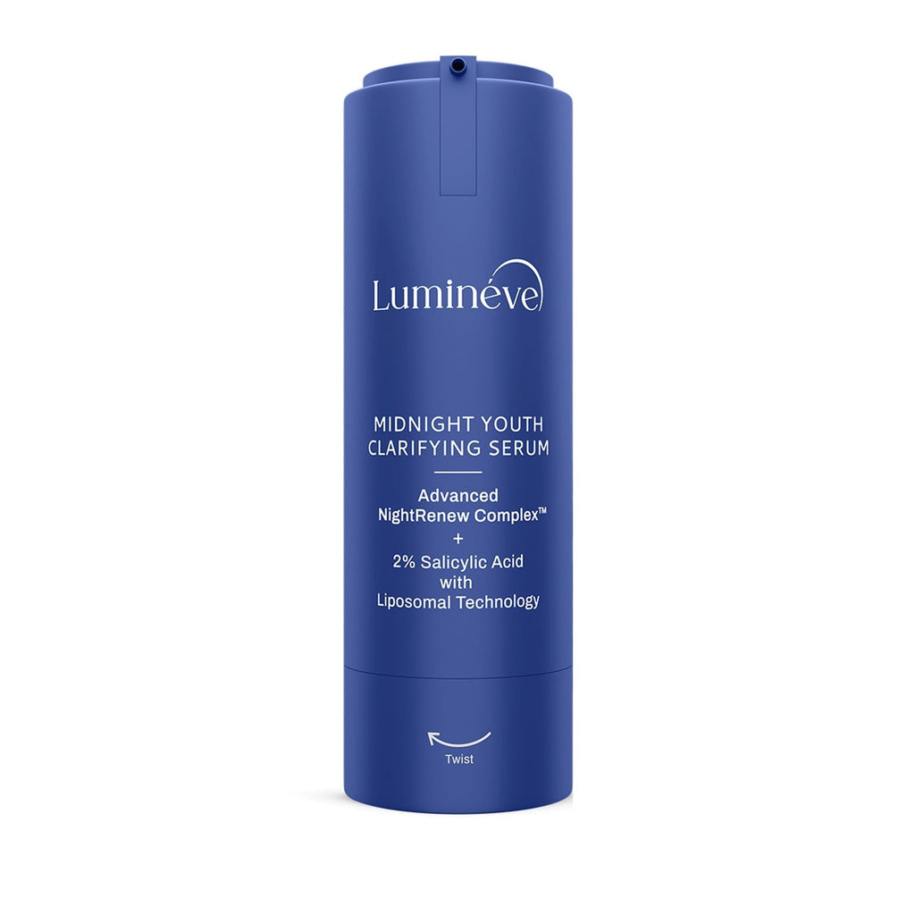 Lumineve 2% Salicylic Acid Face Serum for Active Acne & Pores with Advanced NightRenew Complex | Grocsy
