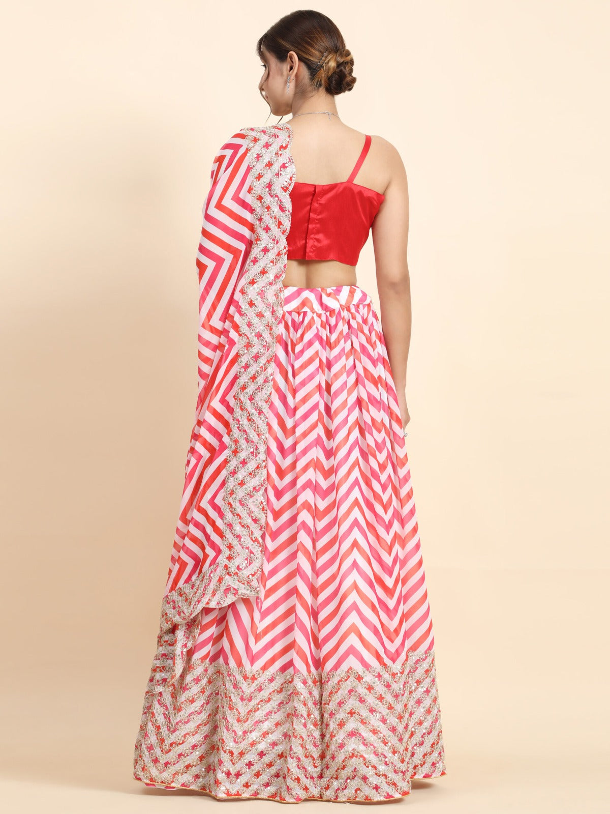 Lehenga Mart Glamorous Designer Lehenga Choli for Bridal and Bridesmaids Wedding Wear Choli | Grocsy