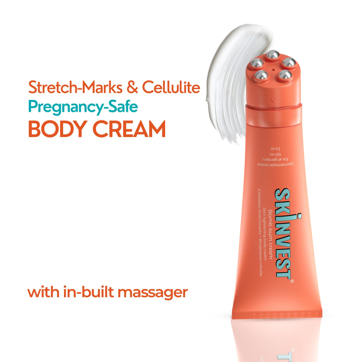 Skinvest Bomb bum cream for Stretch Marks + Cellulite | Grocsy