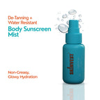 Skinvest Light it up Body Sunscreen + De-Tan Spray SPF 40 PA ++++ | Grocsy