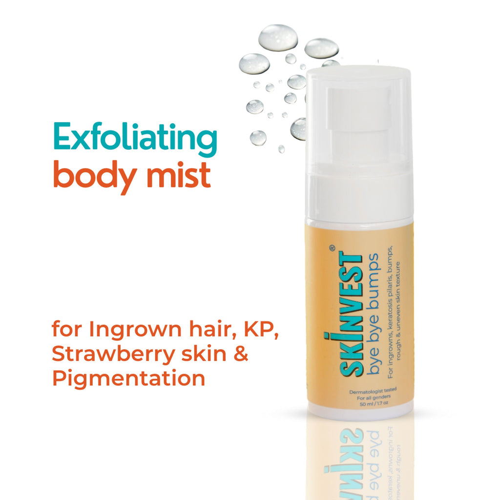 Skinvest Bye Bye Bumps - Exfoliating Body Mist | Grocsy