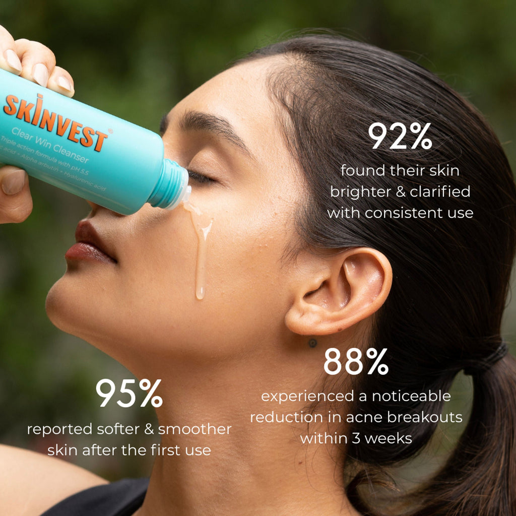 Skinvest Clear win Face Cleanser pH 5.5 | Grocsy