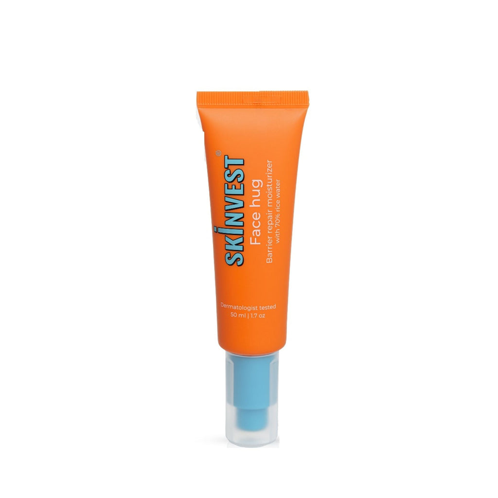 Skinvest Face Hug Barrier Repair Moisturizer 70% Rice water | Grocsy