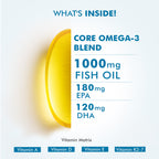 Dr. Morepen Omega 3 Deep Sea Fish Oil Softgels | Grocsy