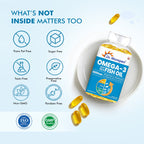Dr. Morepen Omega 3 Deep Sea Fish Oil Softgels | Grocsy