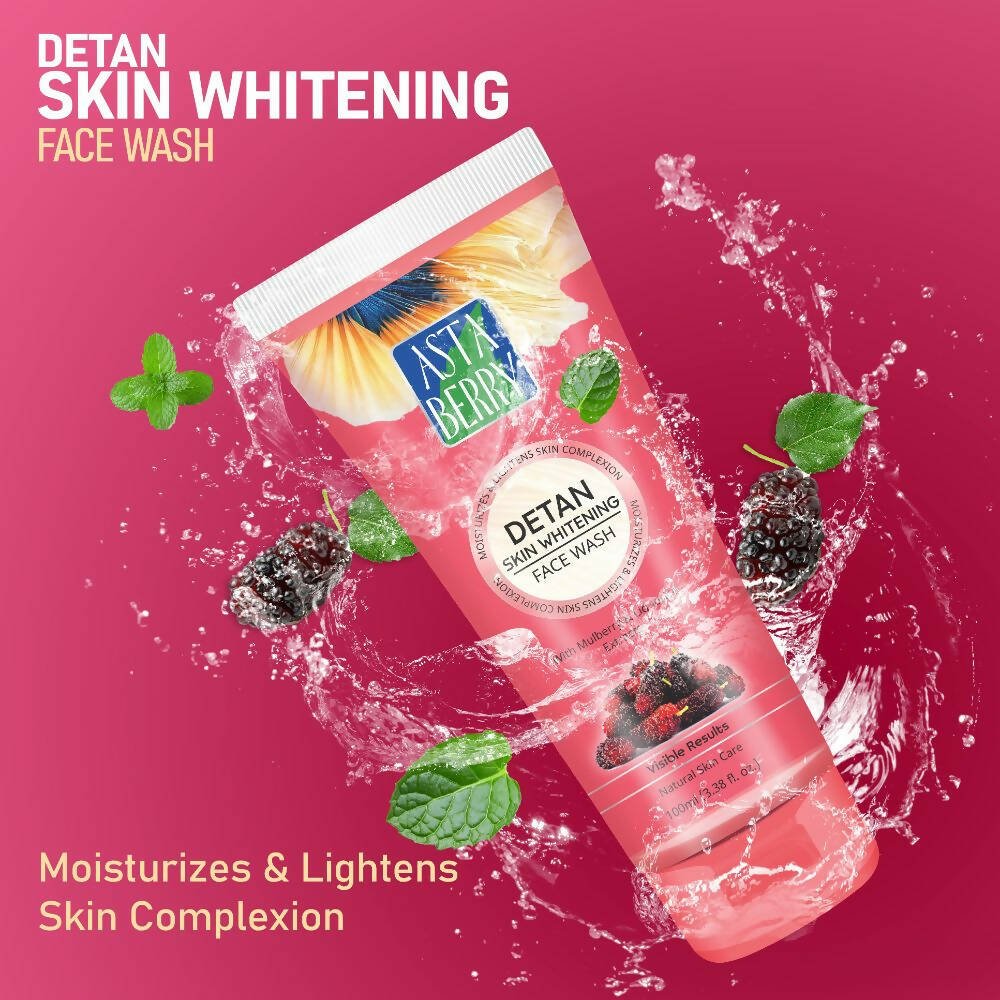 Astaberry De-Tan Skin Whitening Face Wash | Grocsy