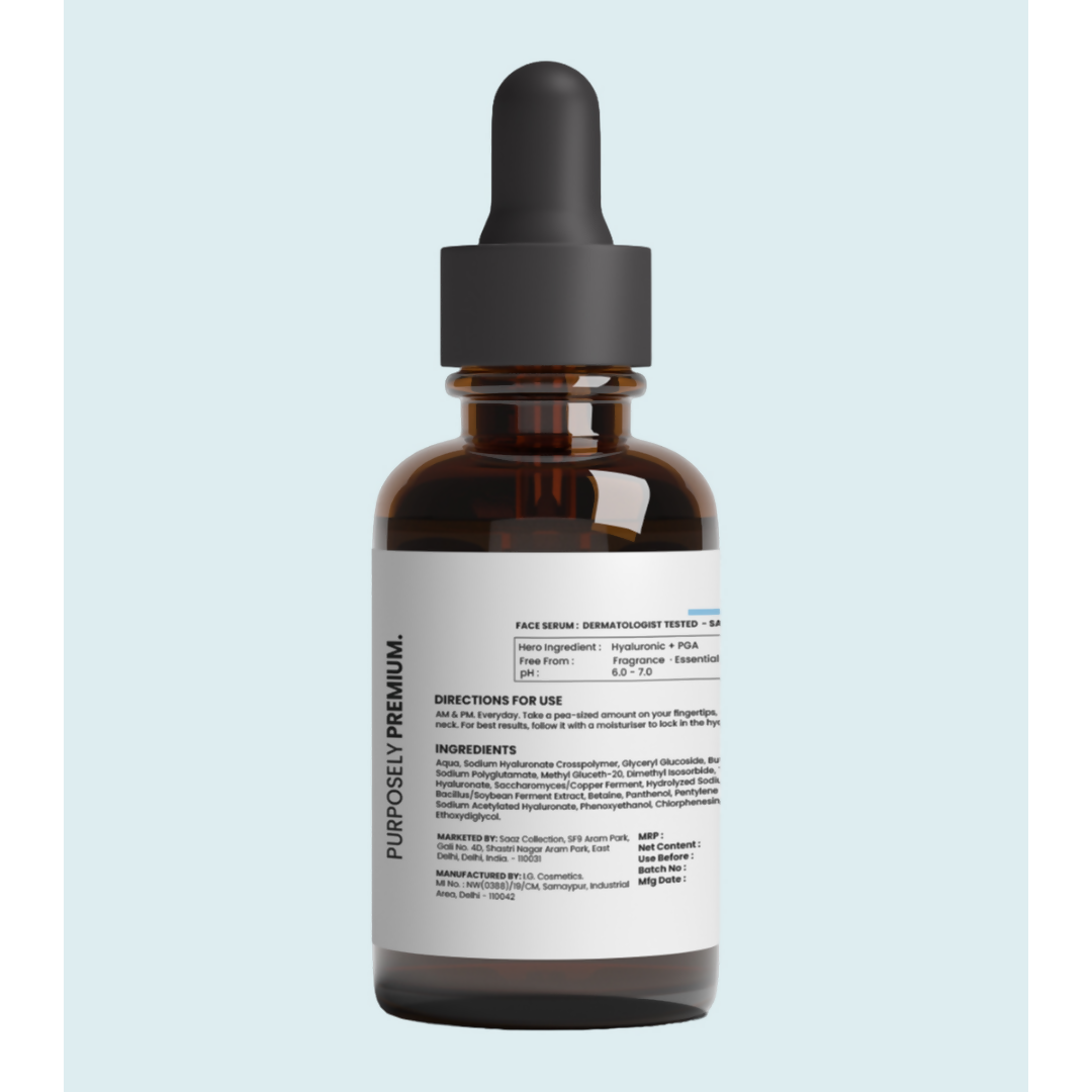 Vandyke Hyaluronic + PGA 02% Face Serum | Grocsy