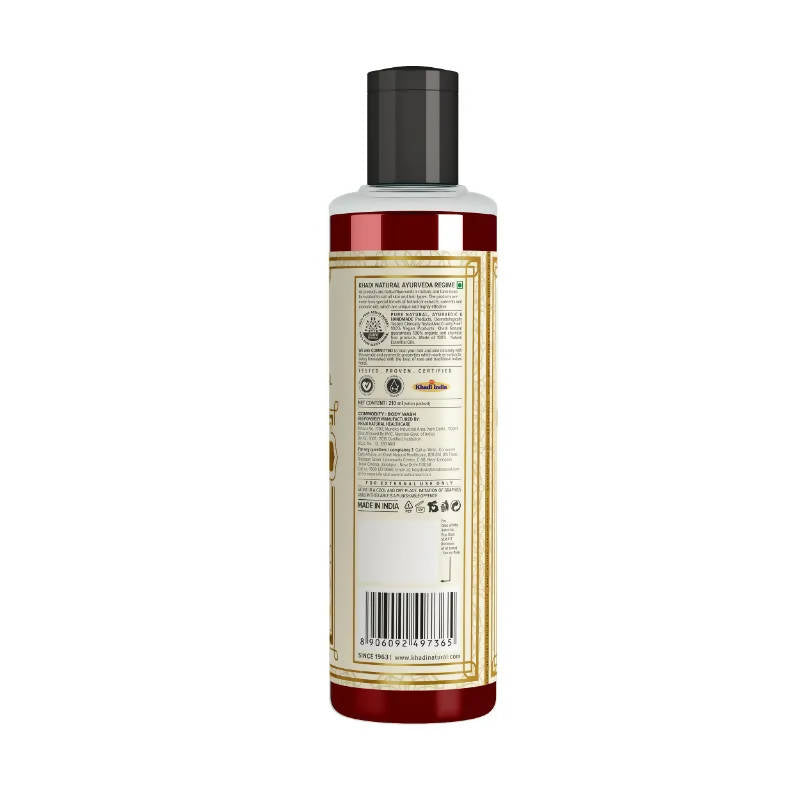 Khadi Natural Sandalwood & Honey Body Wash | Grocsy