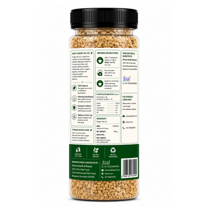 Nxtgen Ayurveda Ginger Tea Cut | Grocsy
