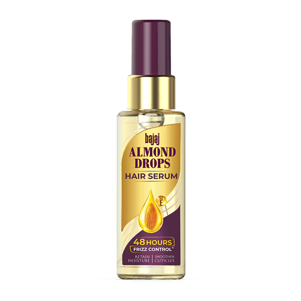 Bajaj Almond Drops Serum With Oil For Hair | Grocsy