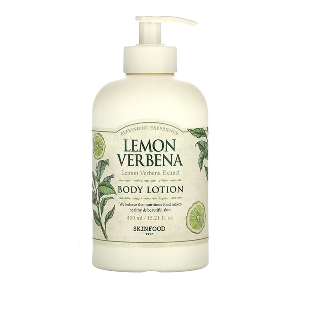 Skinfood Lemon Verbena Body Lotion - Soothing, Refreshing, Skin Softening | Grocsy