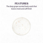 Skinfood Grape Seed Oil Body Wash - Nourishing, Antioxidant-Rich, Revitalizing | Grocsy